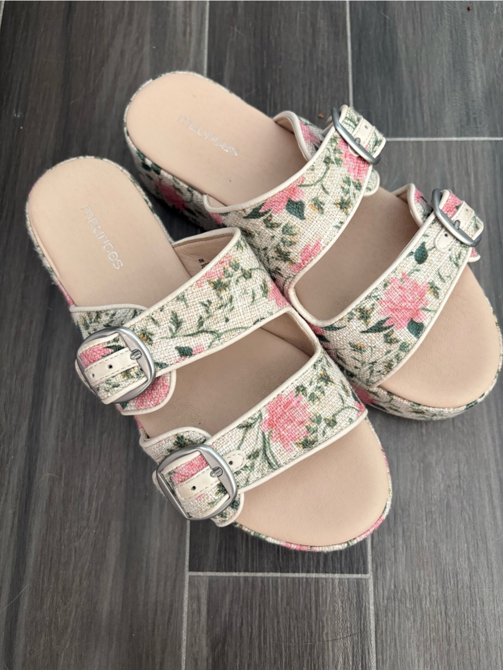 Maurice’s floral sandals